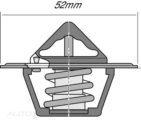 Tridon Thermostat HI Flo - TT2001-180
