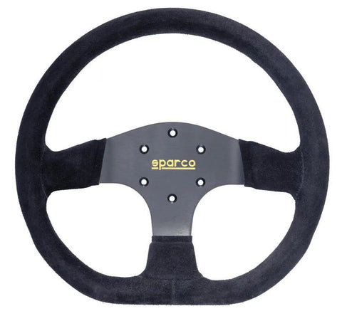 Sparco Steering Wheel 353 Suede (NO HORN INCLUDED) - Black