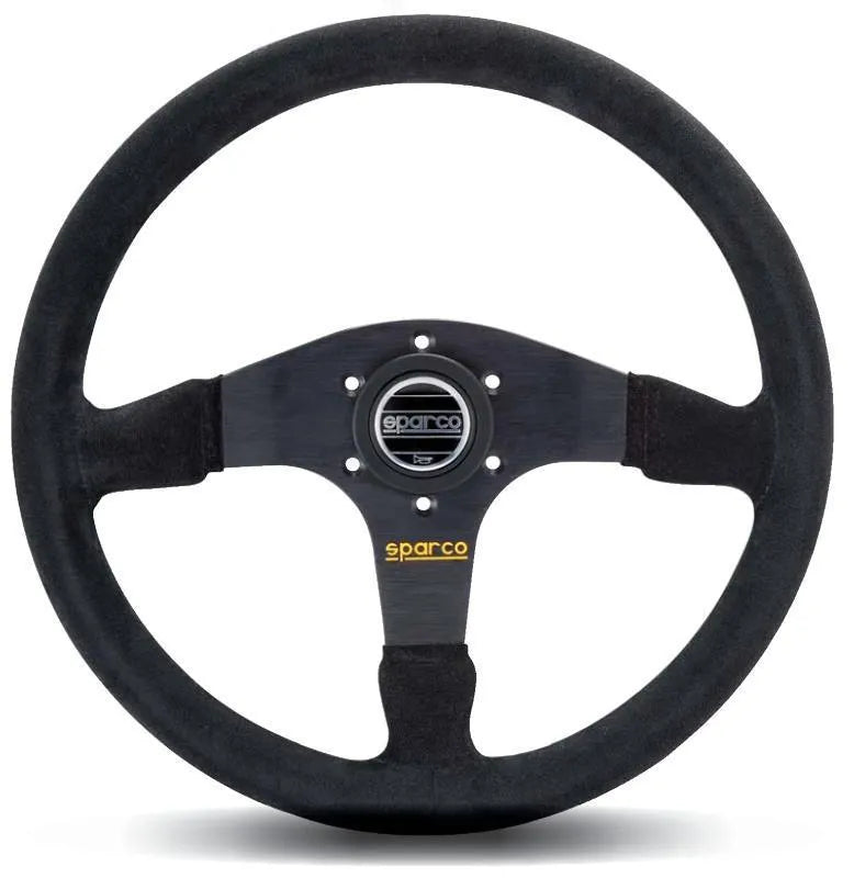 Sparco Steering Wheel 375 Suede - Black