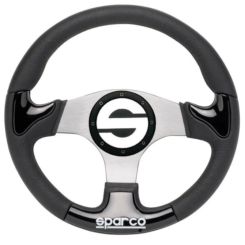 Sparco 015THPUNR345 Steering Wheel P 222 - Black | Kren Offroad NZ