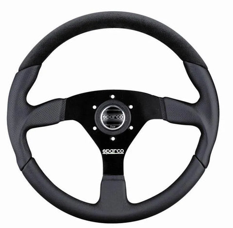 Sparco Steering Wheel L505 Lap 5 - Black/Black/Black