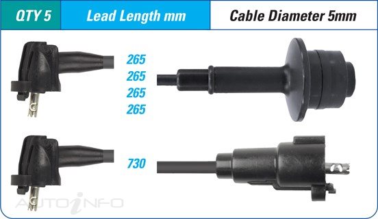 PAT Ignition Lead Set - ILS-389M