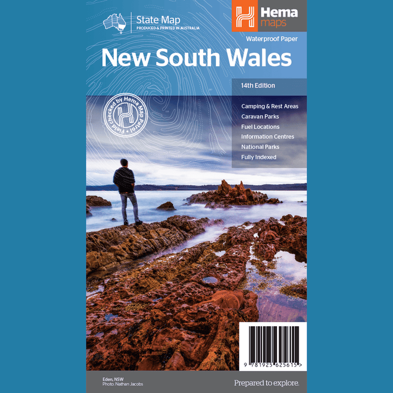 Hema New South Wales State Map