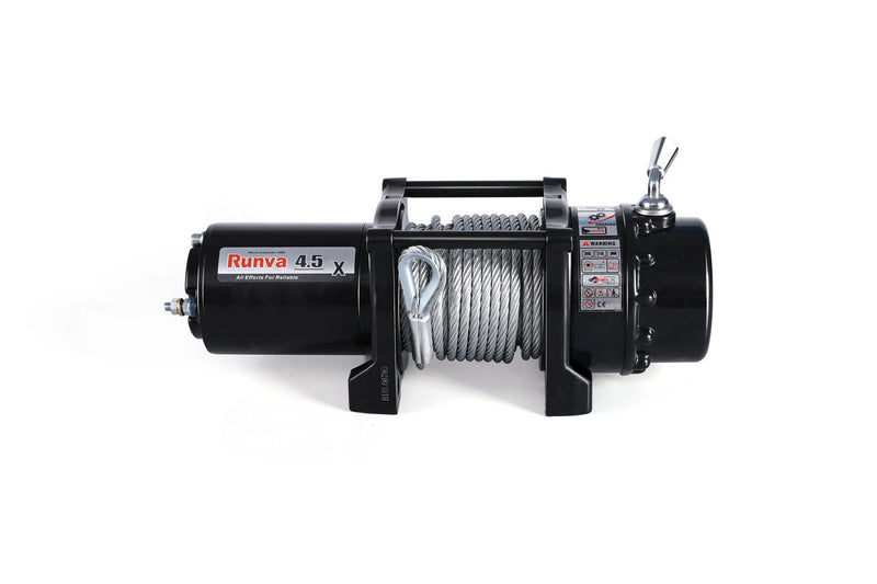 Runva 4.5X Winch 12V with Steel Cable