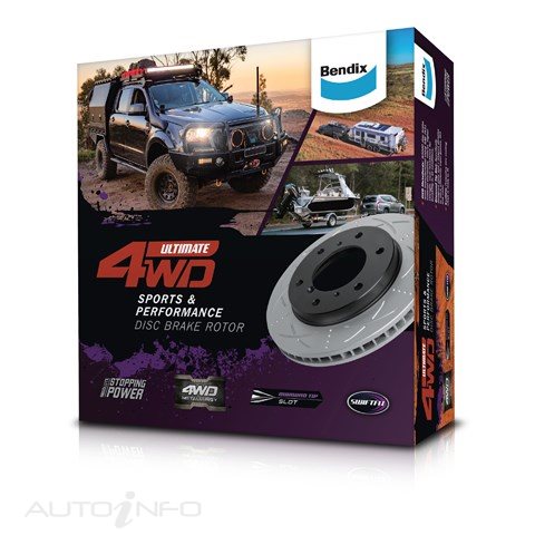 Bendix Disc Rotor U4WD Rear Ford F150 18-On - BR3323ULT4WD