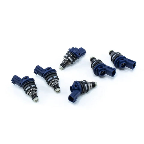 Deatschwerks 950cc Side Feed Injectors - 6 Pack (300ZX 90-96/Skyline 93-98) — fits Nissan Skyline R33