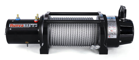 Runva 13XP Premium Winch 12V with Steel Cable