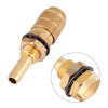 Female Quick Gas Connection with 6mm Barb to suit Kemppi Unimig — image 4
