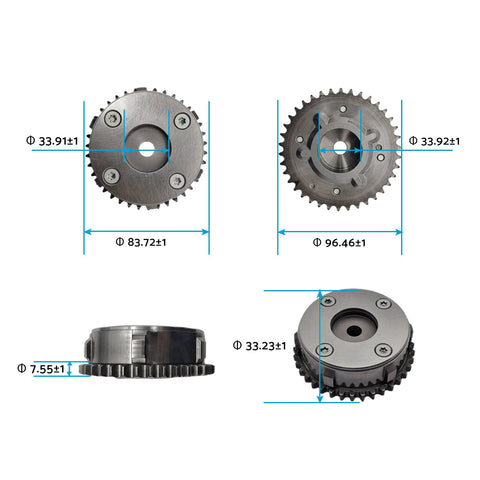 VVT Actuator Camshaft Timing Gear to suit Mazda 3 2.0L — image 2