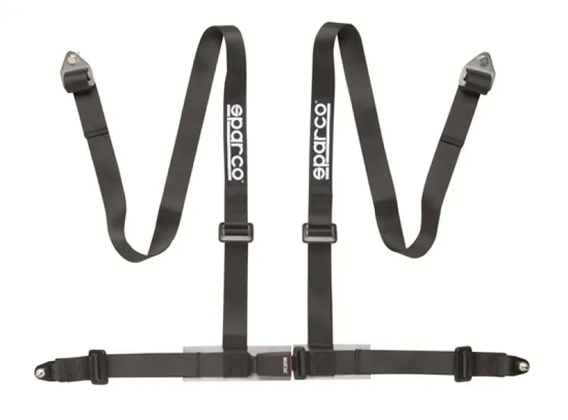 Sparco Belt 2 Inch 4Pt Bolt-In - Black