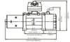 Runva 9.5XS Winch 12V with Synthetic Rope