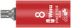 Wera 8760 B Vde Xzn Zyklop Bit Socket, Insulated, 3/8In