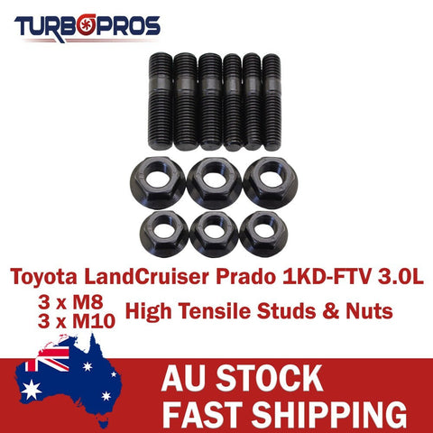Toyota Landcruiser Prado 1KD-FTV 3.0L High Tensile Turbo Stud Kit