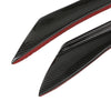 4x Carbon Fiber Bumper Fin Canard Splitter Diffuser Valence Spoiler Lip Suitable — image 3