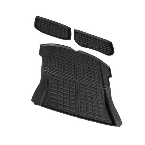 3x Trunk & Frunk Mat TPR Black to suit Tesla Model 3 — image 1