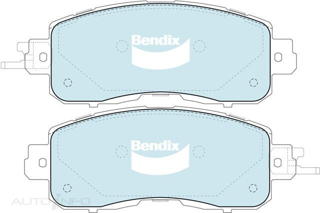 Bendix Brake Pads Front Nissan Altima 13-On - DB2336GCT
