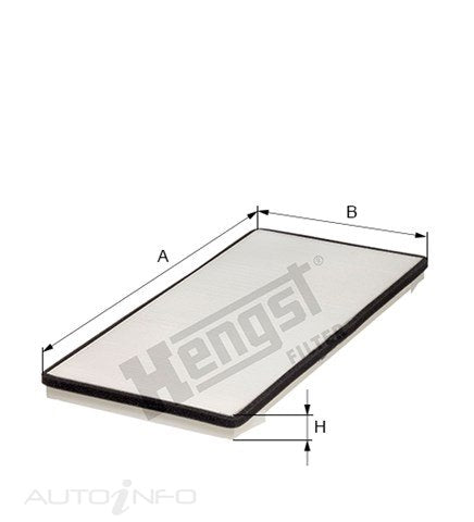 Hengst Cabin Filter Bmx X5 00-On - E1943LI