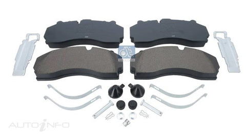TATP Brake Pads Front Rear Scania Daf Wva 29331 - 1.35033