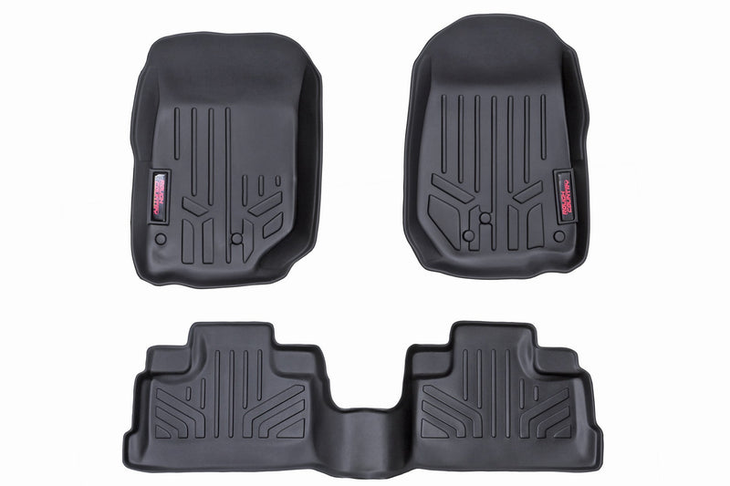 Floor Mats 4 Door Jeep Wrangler Unlimited 4WD (2014-2018)