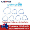 Ford Falcon FG Barra 4.0L Non Turbo Permaseal Intake Manifold Gasket