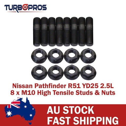 Nissan Pathfinder R51 YD25 2.5L High Tensile Exhaust Manifold Stud Kit