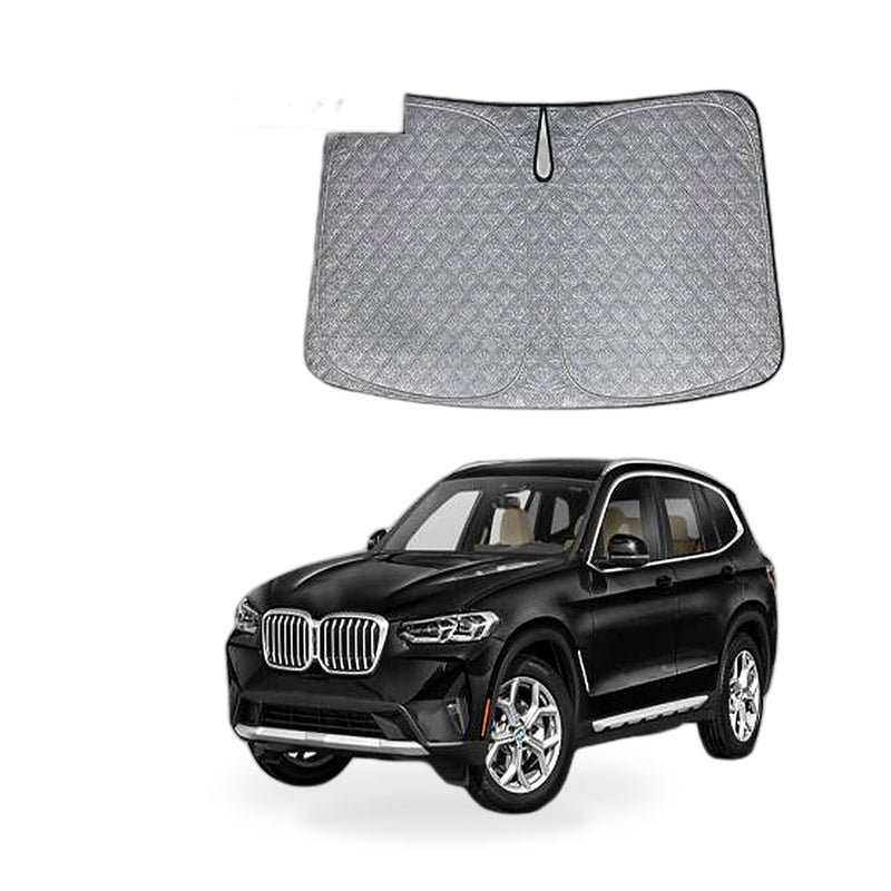6 Layer Thick WindScreen Sun Shade to suit BMW X3 — image 1