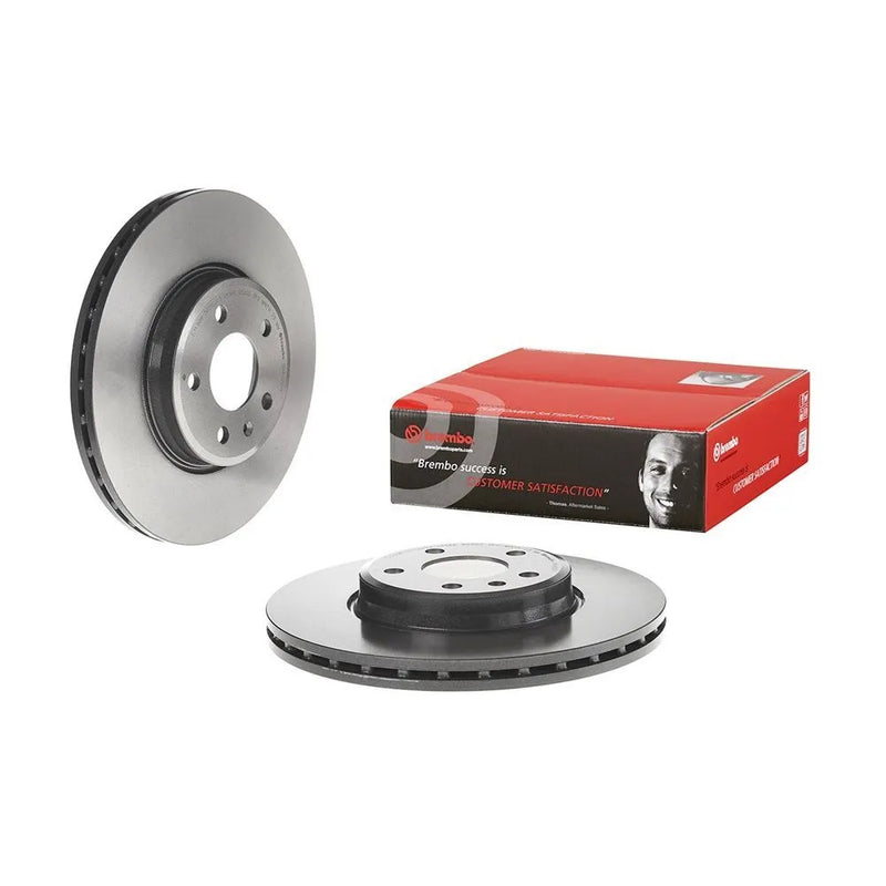 Brembo Brake Disc - Front (A4 08+) - Single Rotor Only — fits Audi A4