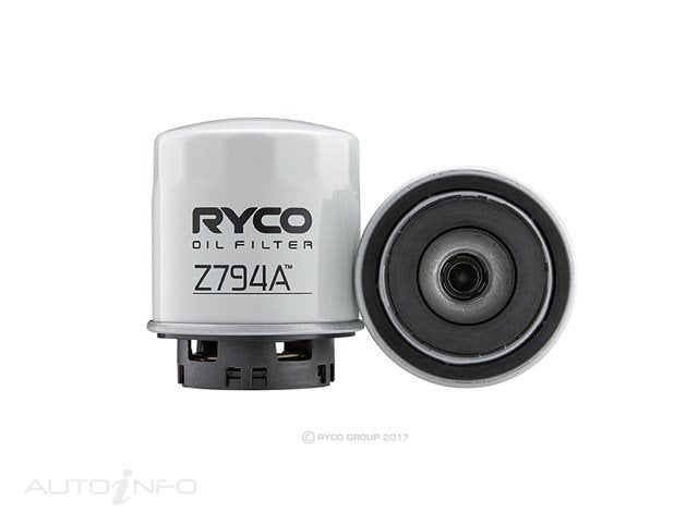 Ryco Oil Filter VW Golf MK6 - Z794A