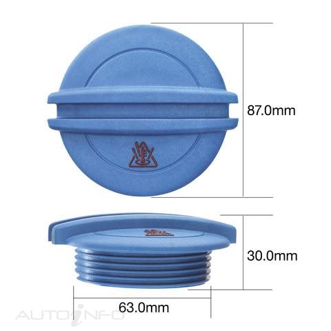 Tridon Radiator Cap VW Audi Skoda Screw Type - DH18130