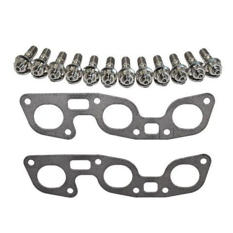 Nissan Skyline R34 2.6L Permaseal Exhaust Manifold Titanium Stud&Gasket Kit