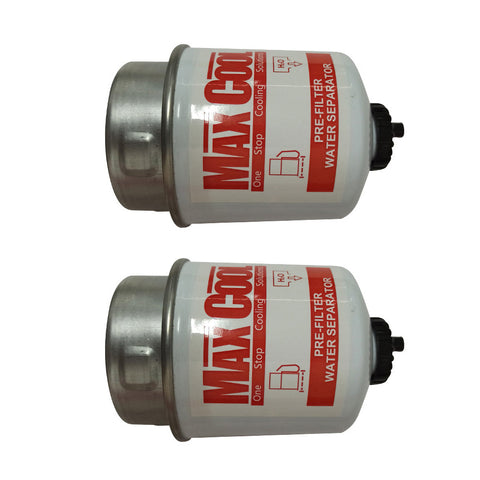 2x 3.6in 30 Micron Fuel Filter Element (Pair) to suit Toyota Amarok — image 2