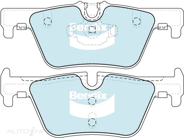 Bendix Brake Pads Euro Rear Bmw X3 F25 - DB2224EURO+