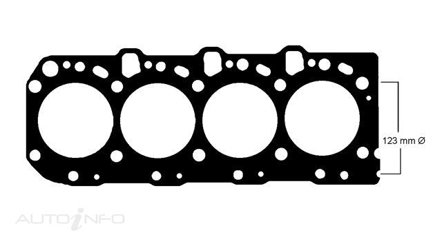 Permaseal Gasket Head Toyota Hilux Land 3.0 96-On - S2403SS-5
