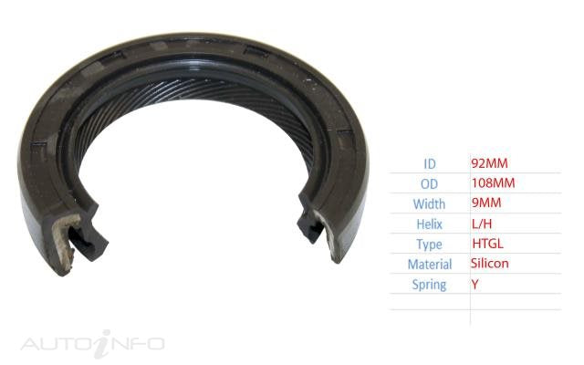 BW Oil Seal 92*108*9 Htgl - 401715S