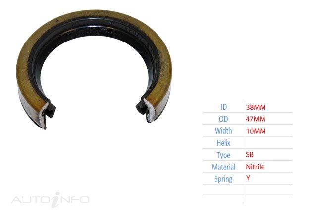 BW Oil Seal Rear Axle Out Nissan Cabstar - 401265N