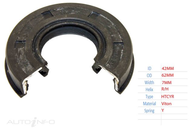 BW Oil Seal 42*62*7 Htcyr Viton - 461775V