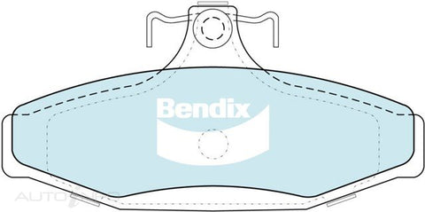 Bendix Brake Pads Rear Holden Chevrolet Ford - DB1354GCT
