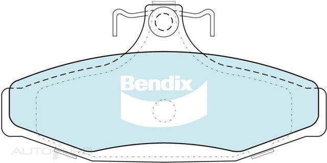Bendix Brake Pads Rear Holden Chevrolet Ford - DB1354GCT