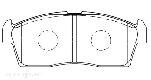 C-Plus Brake Pads MK Front Suzuki Wag MF21 DA63 - DB9036I