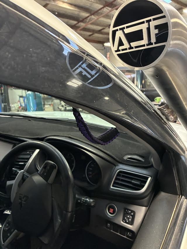 AJF FAB Mitsubishi MQ Triton 4” Stainless Snorkel