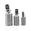 3PCS 360 Degree Impact Swivel Universal Joint Air Impact Socket Set 1/4in 3/8in — image 1