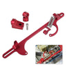 Throttle Cable Bracket Billet Aluminum Red to suit 4150 4160 Carburetor — image 2