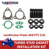 Toyota Landcruiser Prado 1KD-FTV 3.0L Turbo Installation Stud & Gasket Kit