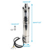 3in Deep Well Solar Bore Pump to suit 72V 1.2KW Submersible MPPT Screw Type — image 3