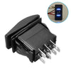 7-Pin Winch In Out Rocker Switch Blue LED to suit SUV ATV UTV — image 4