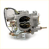 Gray metallic 1.6L carburetor assembly with brass and copper parts for Toyota Hilux RN40 1978-1983 showing front side
