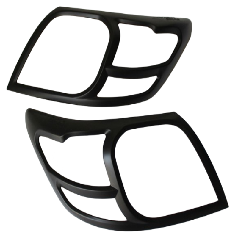 Headlight Covers Toyota Vigo 2012-2015 Matte Black