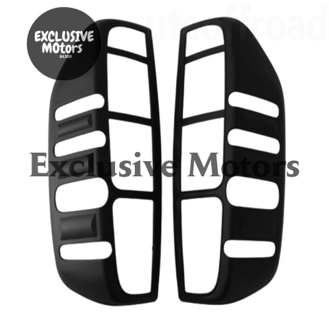 Nissan Navara D40 (2005-2015) Thai Model Matte Black Taillight Covers