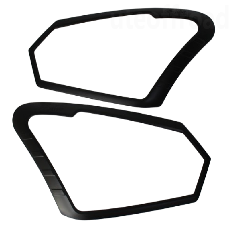 Headlight Covers ISUZU D MAX 2016-2020 Matte Black