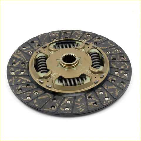 Black and gold 10.2 inch clutch disc assembly with coil springs and friction segments for Toyota Hilux KUN25 2004-2016